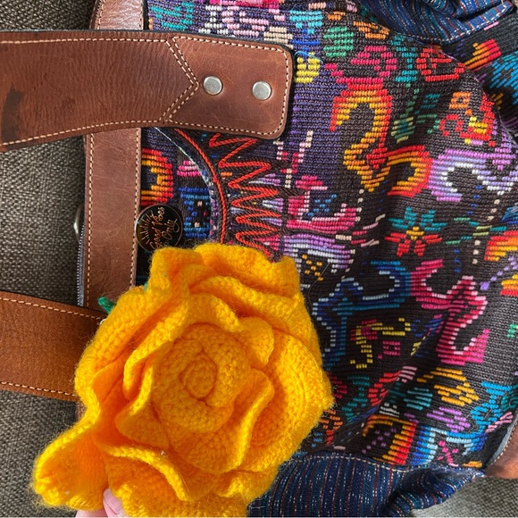 Huipil artesian handmade bag (unsure of maker) - Picture 2 of 5